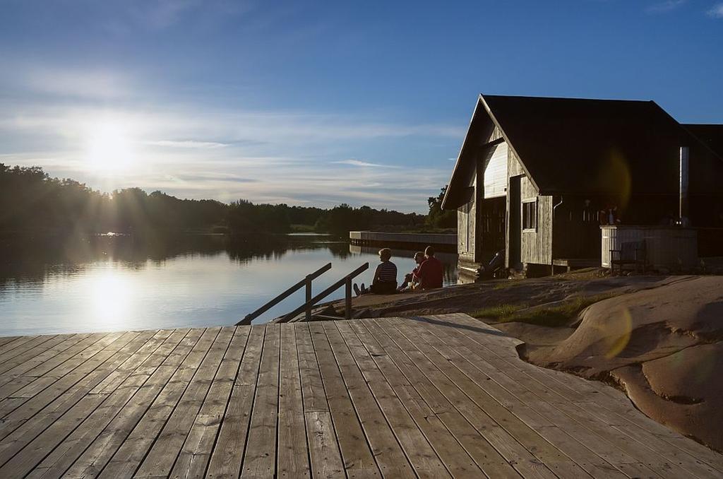 Strandby Villas Kaeringsund Eckero Zimmer foto